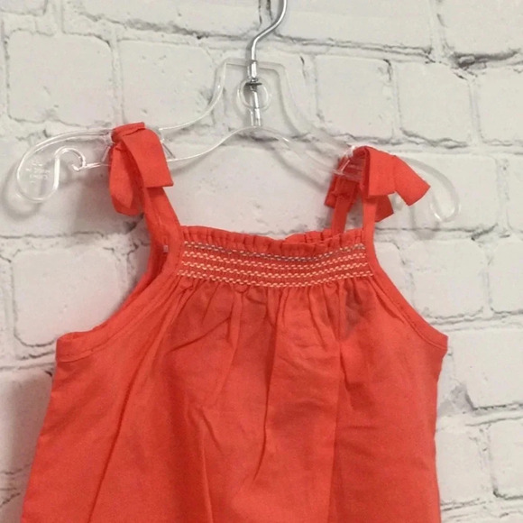 NWT Janie & Jack Shoulder Tie Romper 0-3M - Picture 3 of 6